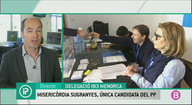 Sugra%C3%B1es%2C+%C3%BAnica+candidata+a+presidir+el+Partit+Popular+a+Menorca