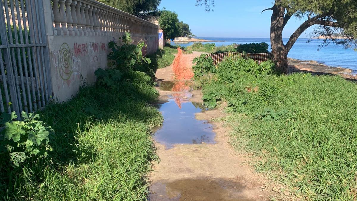 Salvem sa Badia denuncia més vessaments fecals a Cala de Bou