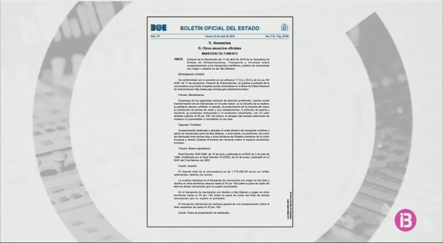 La+ind%C3%BAstria+balear+reclama+m%C3%A9s+descomptes+pel+transport+de+mercaderies