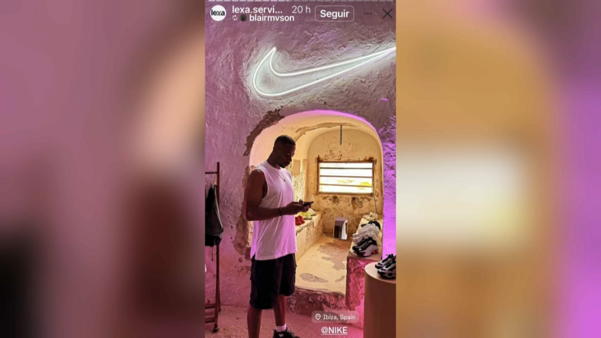 Aturen un acte publicitari de Nike dins la torre d’en Rovira protegida com a Bé d’Interés Cultural