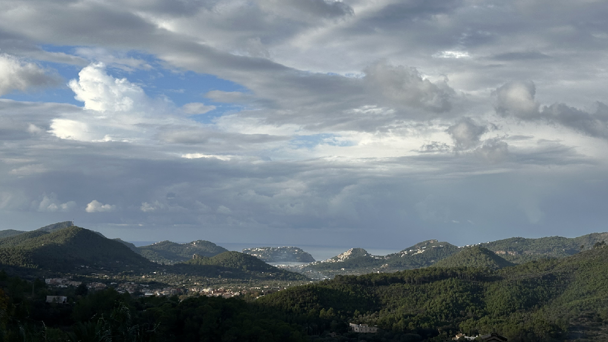 Previsió de la setmana: pluges persistents a partir de dimarts a les Illes Balears