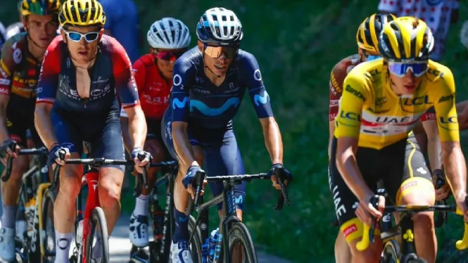 Enric Mas dona la cara a l’Alpe d’Huez en una etapa sense canvis a la general