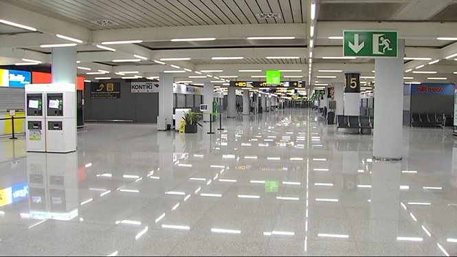 Passatgers amb comptagotes a l’Aeroport de Palma