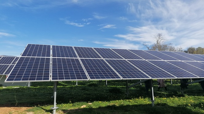 Alaró, capdavanter en instal·lar un parc fotovoltaic a la depuradora d’aigües residuals