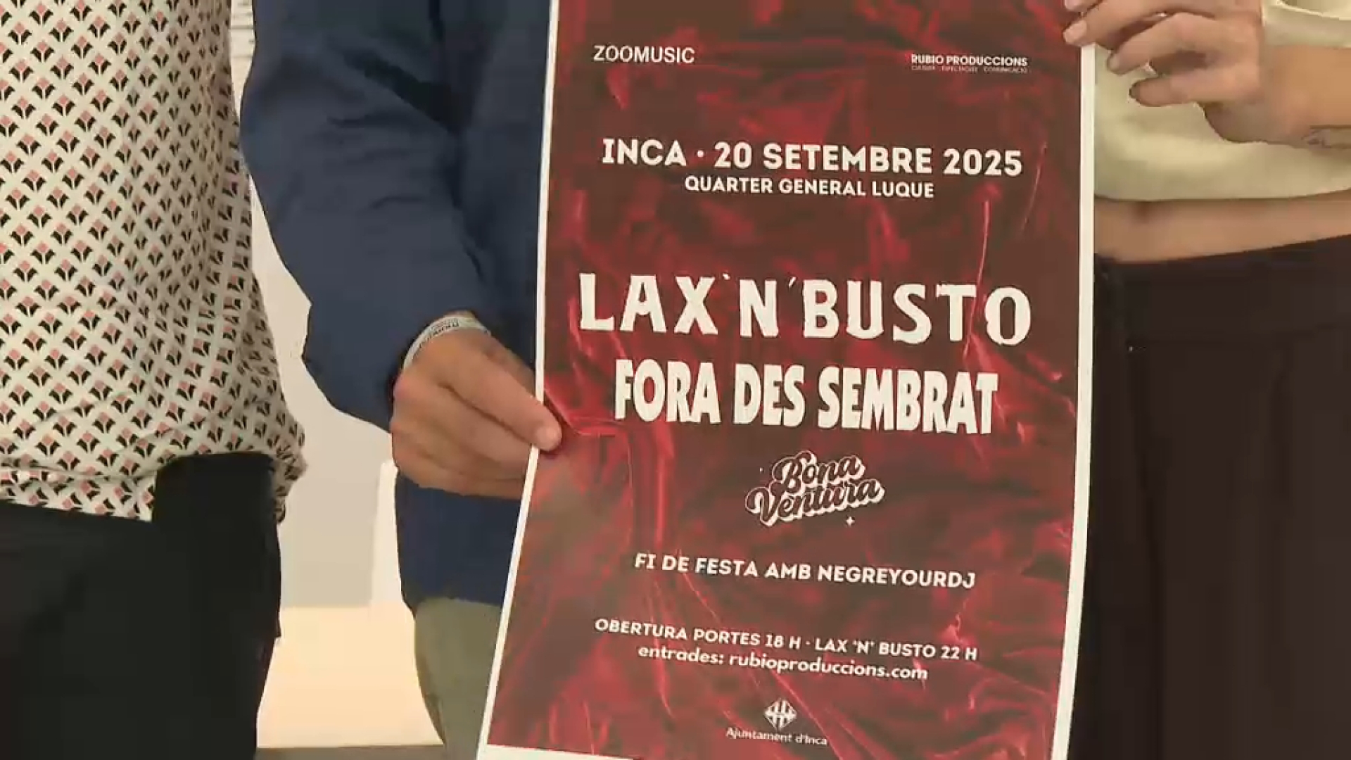 Lax’n’Busto tancarà a Inca la minigira de tornada als escenaris