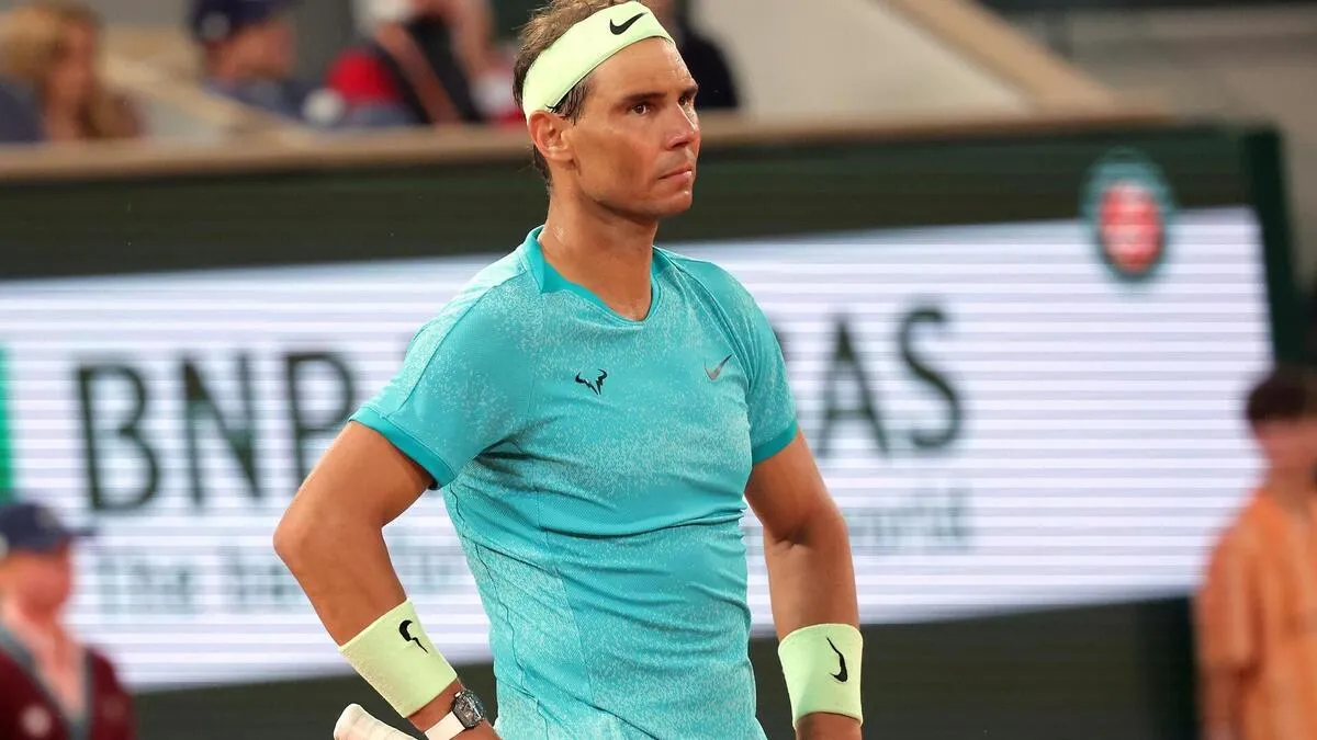 Rafel Nadal diu adeu a Roland Garros