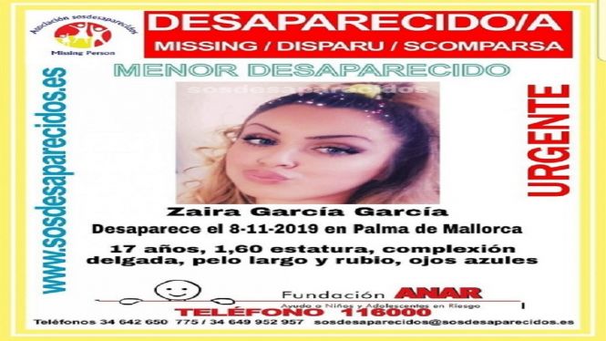 Desapareix una jove de 17 anys a Palma