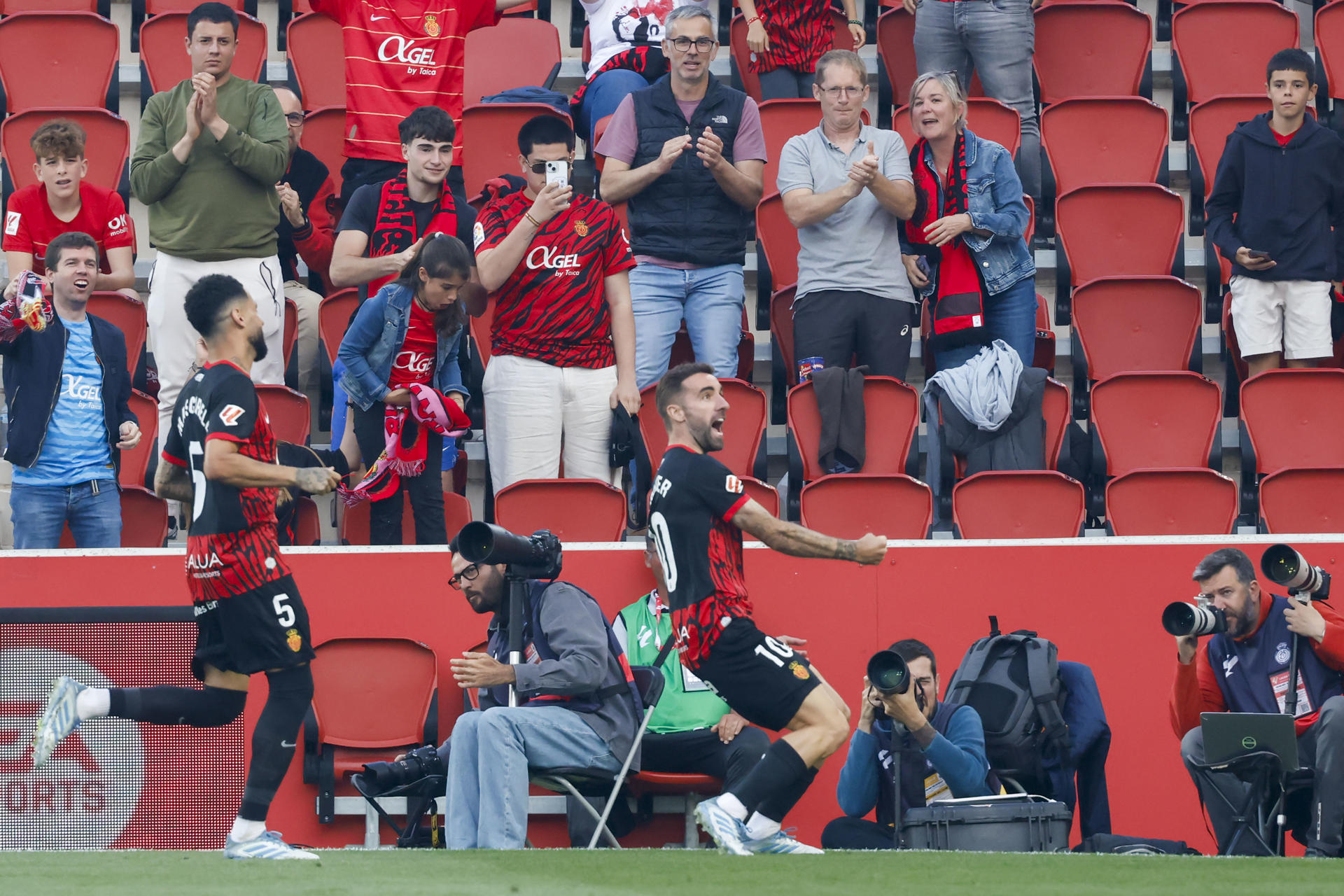 Un gol de Darder manté el Mallorca dins el tren per Europa
