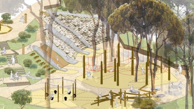 Cort construirà un parc infantil amb zona d’aventura al bosc de Bellver