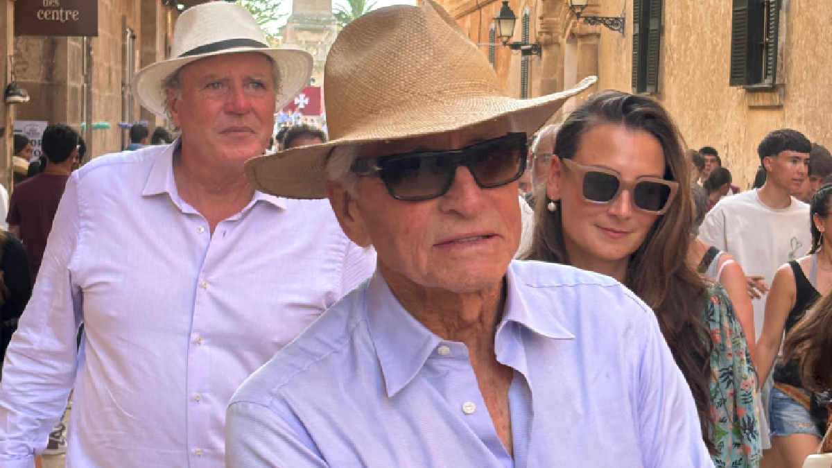 Michael Douglas, convidat de luxe a les festes de Sant Joan