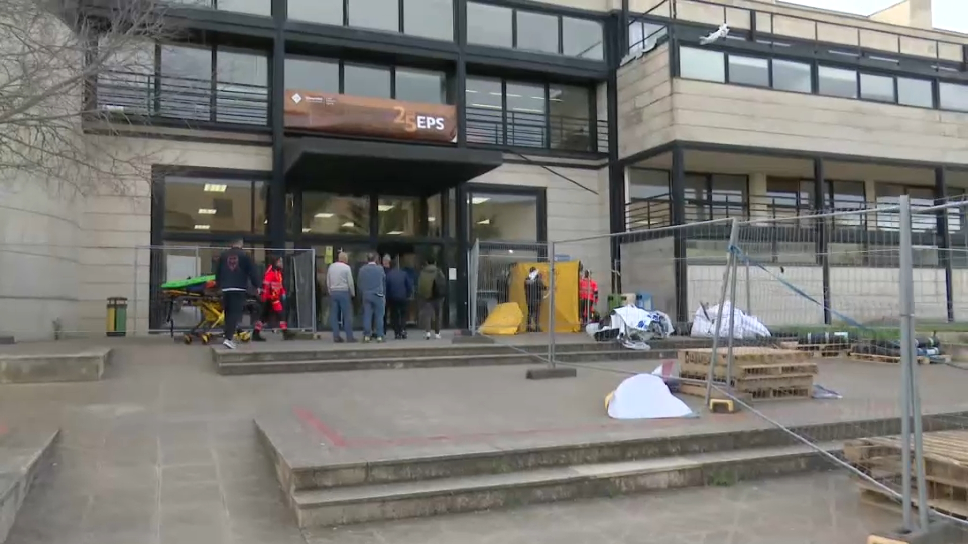 Ferit un treballador de la UIB en caure des d’un primer pis al campus