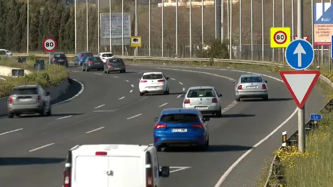 Detinguda una conductora kamikaze a l’autopista de Palma