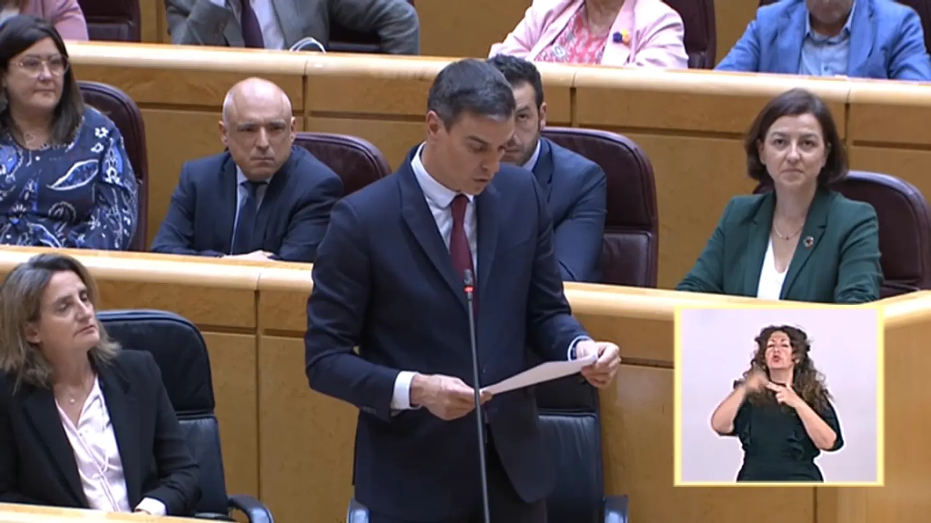Sánchez reconeix en el Senat el problema de l’habitatge a les Balears