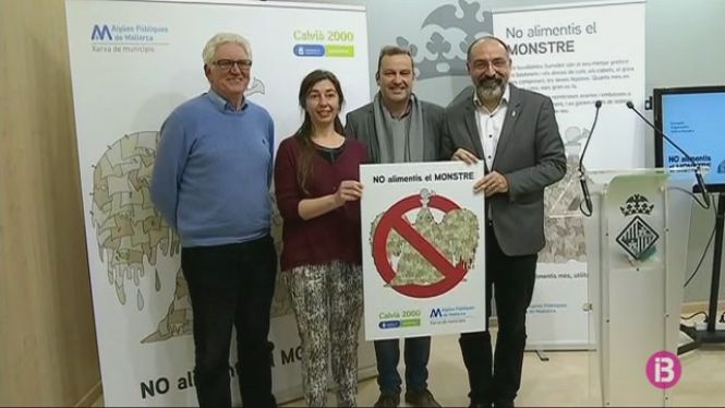 20 municipis de Mallorca contra el llençament de tovalloletes al vàter