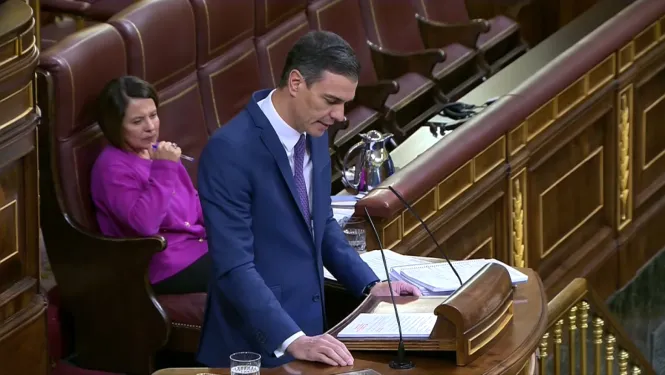 Sánchez assegura al Congrés dels Diputats que posarà “tots els recursos de l’Estat al servei de la majoria”