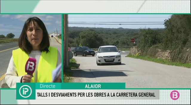 Les+obres+de+la+carretera+general+de+Menorca+causen+talls+de+circulaci%C3%B3