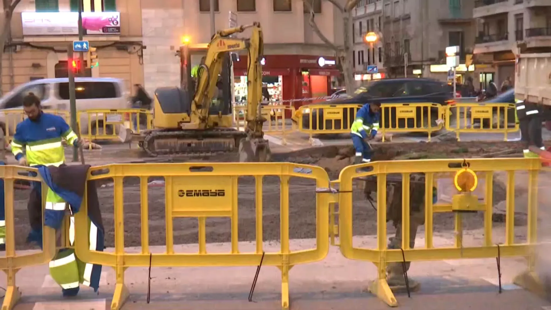 L’Ajuntament de Palma preveu obrir en els pròxims dies el tram d’Avingudes afectat pel forat