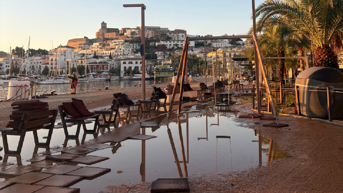 Eivissa desperta amb nombrosos danys materials