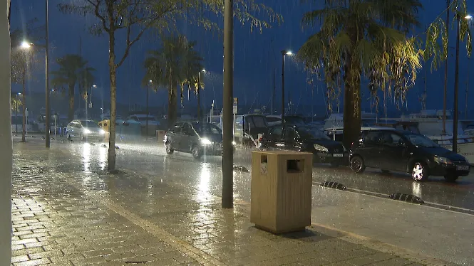Menorca continua pendent de l’evolució de la borrasca Blas que, de moment, només deixa pluges intermitents
