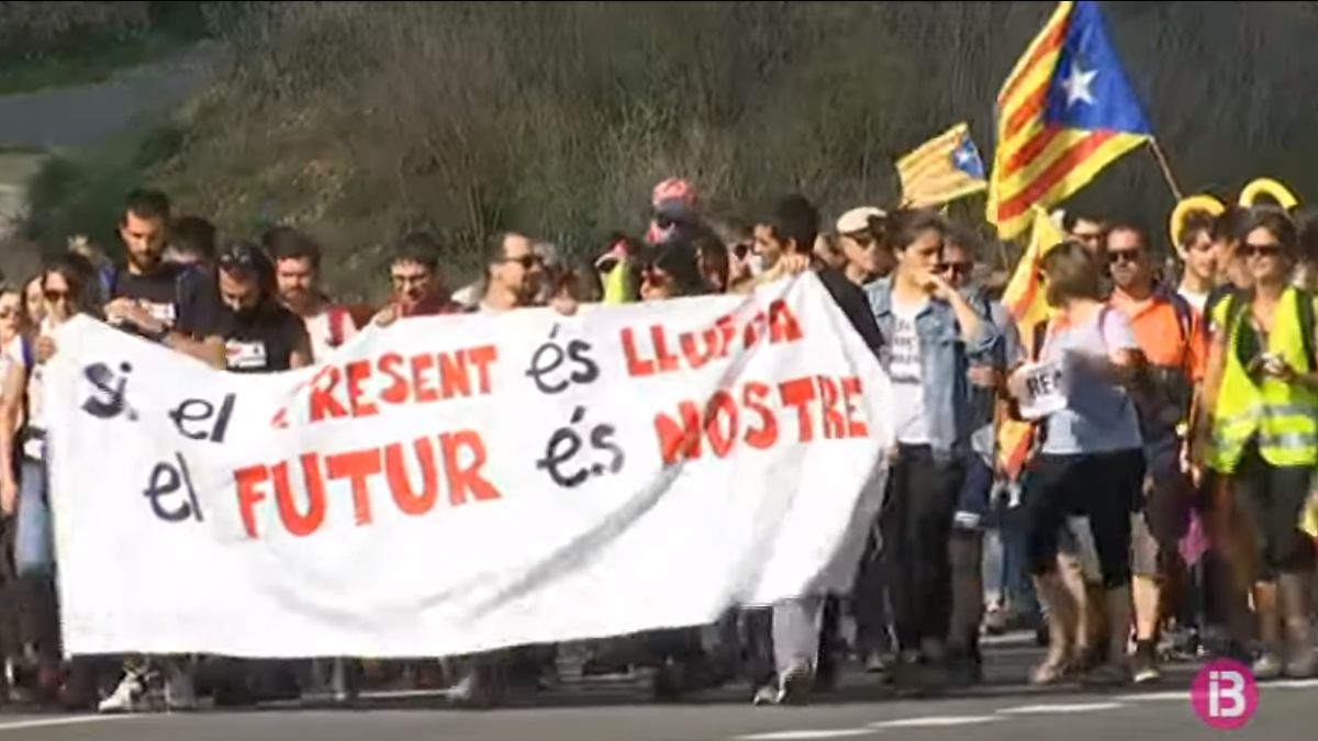 Delegació del Govern multa amb 600 euros l’impulsor de la marxa a la carretera de Menorca a favor dels presos polítics catalans