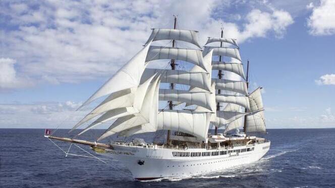 El segon creuer a vela més gran del món s’estrena amb una ruta per les Balears