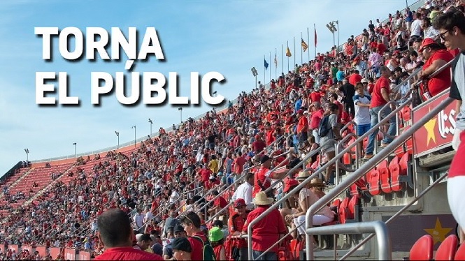 Torna el públic als estadis de Primera i Segona: el partit Mallorca – Alcorcón d’aquest diumenge podria disputar-se amb aficionats a la graderia