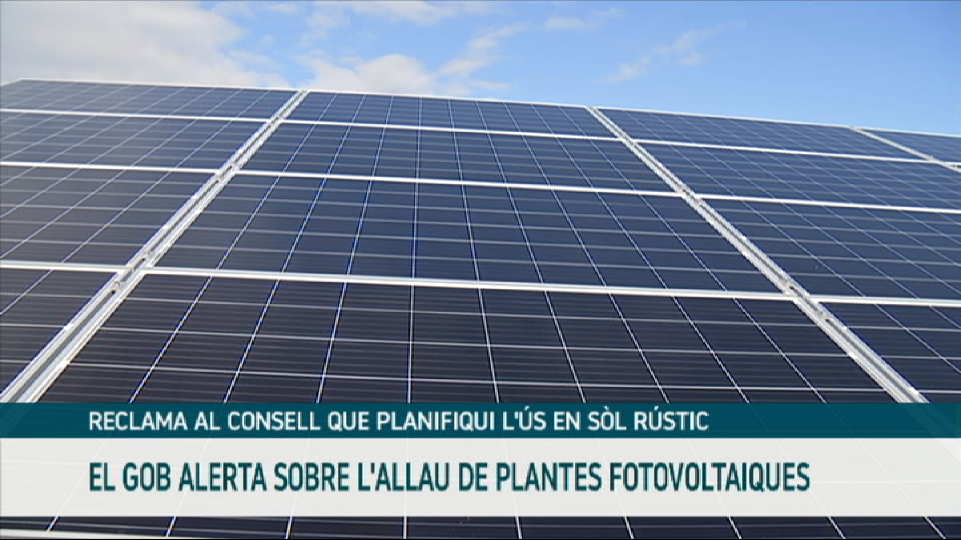 El GOB alerta sobre l’allau de plantes fotovoltaiques a Mallorca