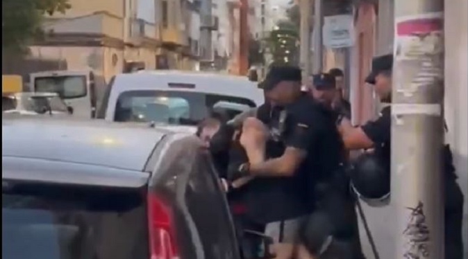 Detinguda una dona durant la concentració antitaurina a les portes del Coliseu Balear de Palma