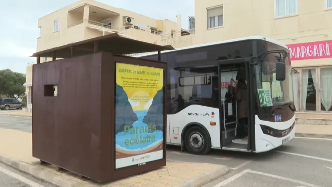 Canvis en el servei de transport públic en autobús a Formentera