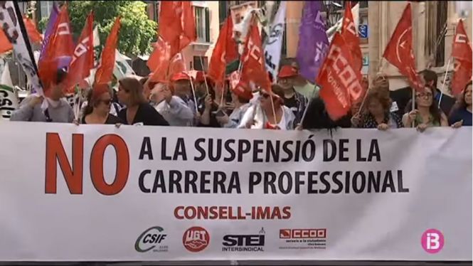 La delegació del govern espanyol retira els recursos contra la carrera professional dels treballadors públics