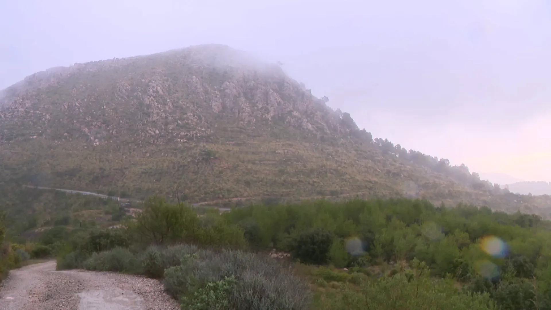 Temps+marcat+per+la+pluja+a+la+Serra+de+Tramuntana+i+el+Sud+de+Mallorca