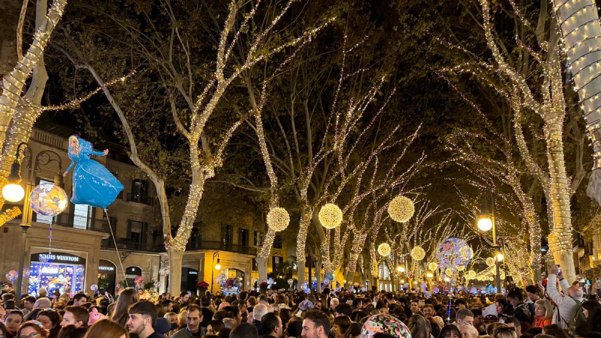 Palma encén les festes de Nadal