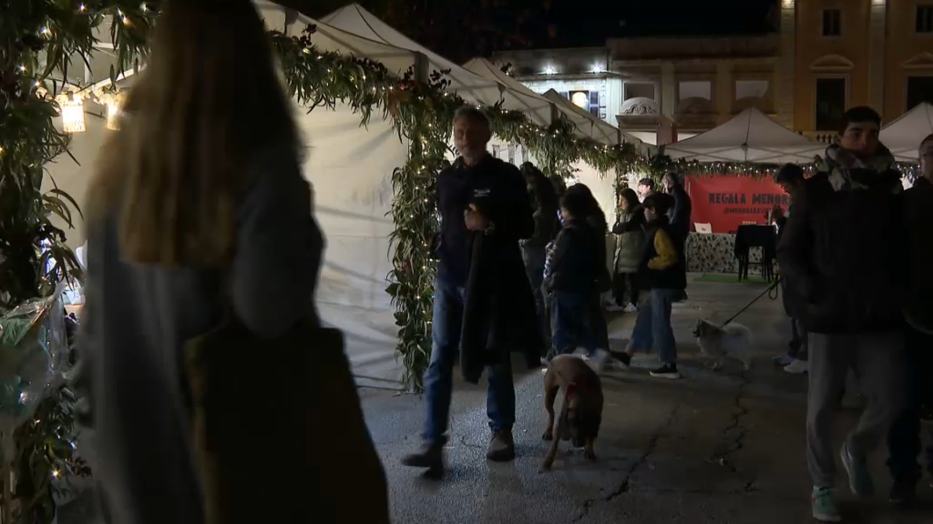 El mercat de Nadal s’estrena a la plaça des Born de Ciutadella