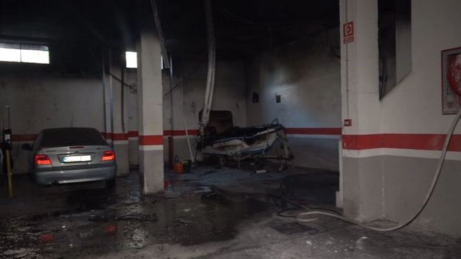 Sis ferits, un de gravetat, a un incendi amb 200 evacuats a Sant Josep