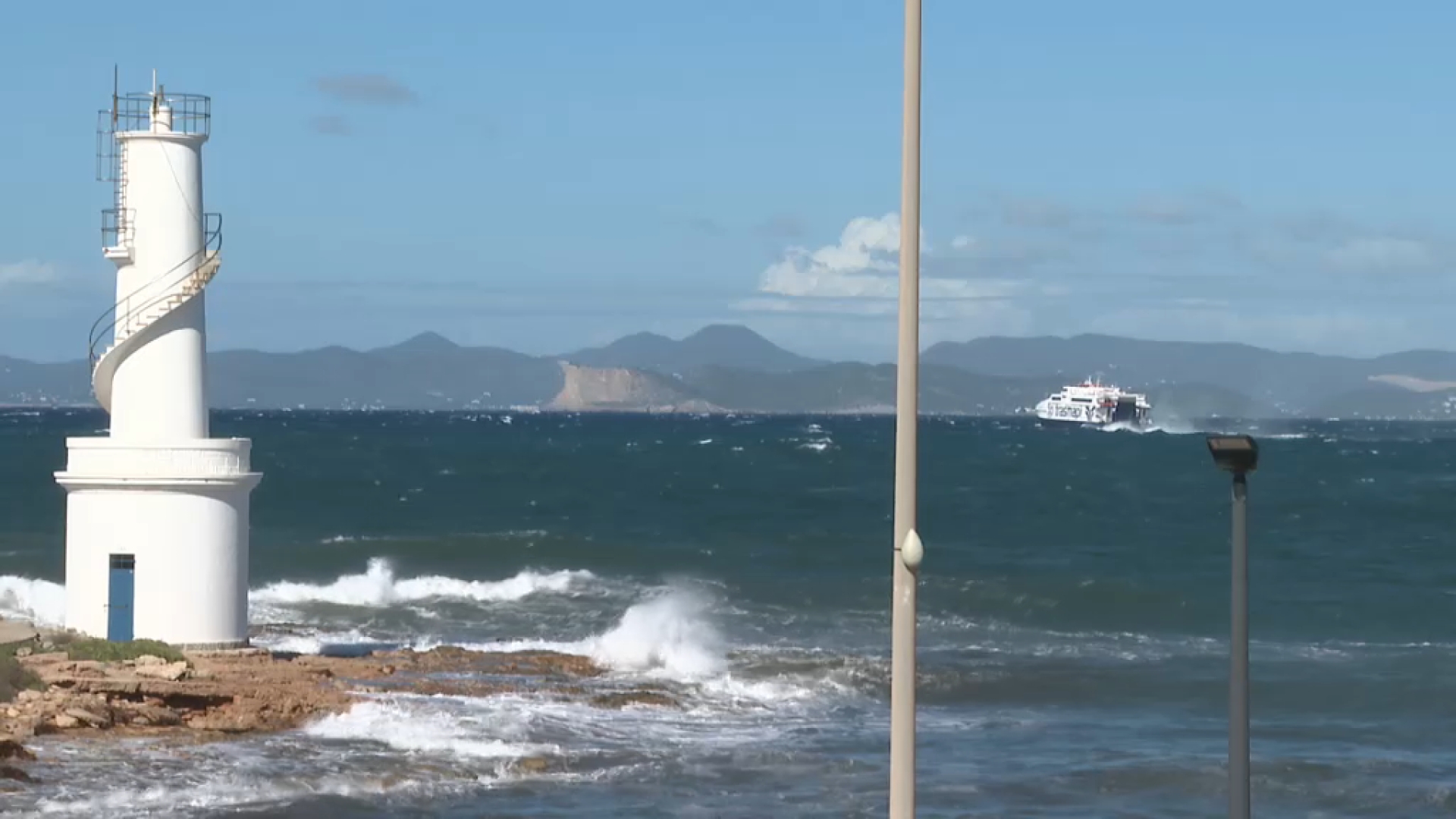 Ratxes de fins a 52km/h a Formentera