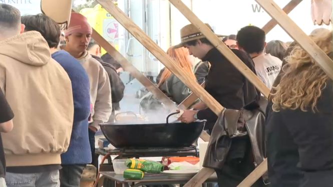 L’equip Can Barri s’emporta el premi al millor arròs de matances