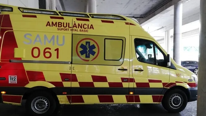 Un motorista de 62 anys, greu després d’un accident a Via Alemanya, a Palma