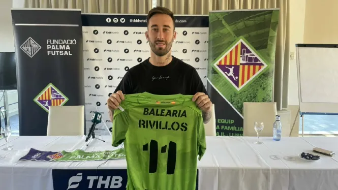 El Palma Futsal presenta Mario Rivillos