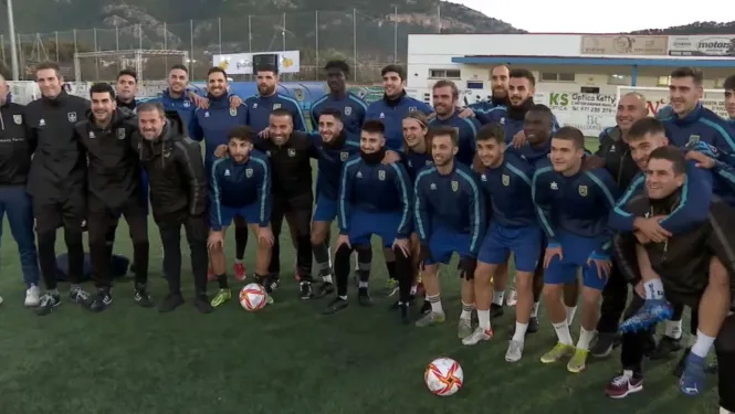 La darrera xerrada de l’entrenador de l’Andratx abans del partit de Copa: “Gaudiu, jugau sense por i si podeu no anar a fer feina, ho agrairia”