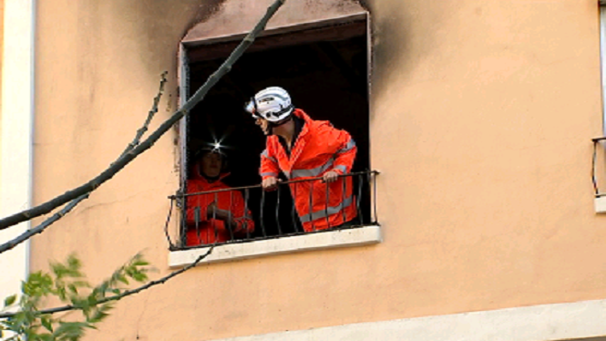 L’edifici incendiat a Palma dia 31 de desembre no pateix problemes estructurals greus