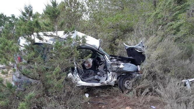 Mor un home de 80 anys en un accident de trànsit a Sant Josep