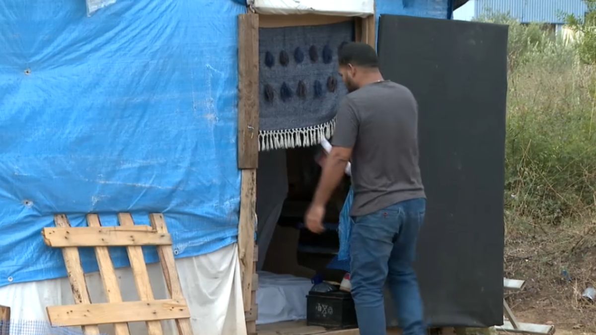 Només en aquesta setmana una vuitantena de persones han començat a viure a l’assentament de sa Joveria