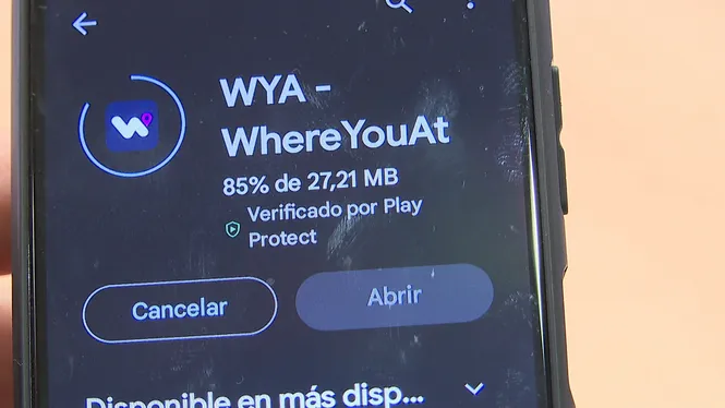 L’aplicació de mòbil ‘Where You At’ permet alertar d’una situació de perill en una discoteca