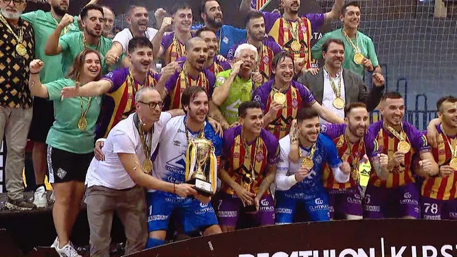 El Mallorca Palma Futsal tanca el millor any de la seva història