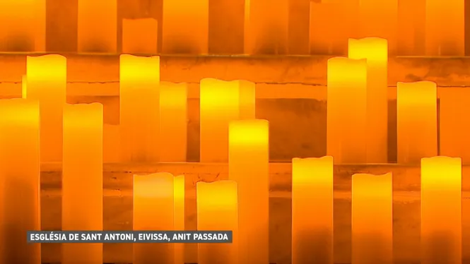 Concert sota la llum de 1.000 espelmes a l’església de Sant Antoni