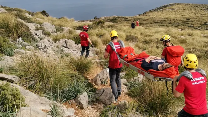 En els darrers deu anys s’han triplicat els rescats de muntanya a Mallorca