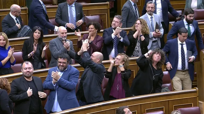 El Congrés aprova la Llei d’amnistia amb els vots del PSOE i els seus socis
