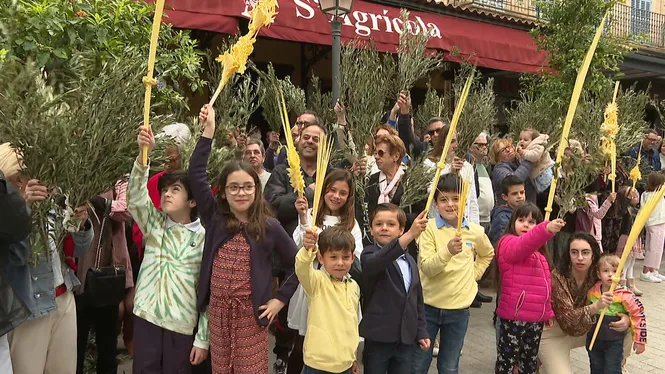 La Part Forana celebra les beneïdes de palmes, palmons i brots d’olivera