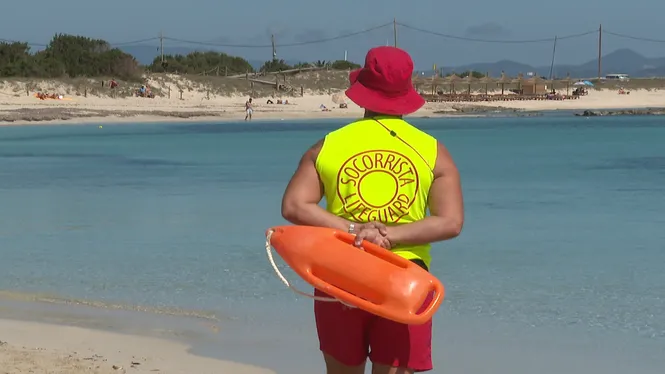 El servei de socorrisme s’esten a totes les platges de risc alt i mitjà de Formentera