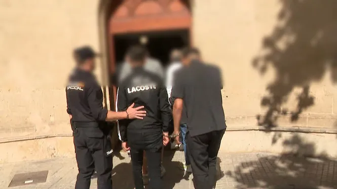 Presó per tres dels nou detinguts en l’operació antidroga de Palma